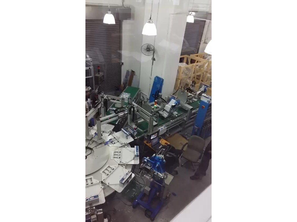 Auto Label Applicator Line