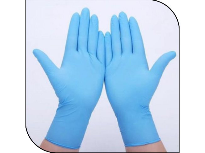 Nitrile Vinyl Gloves